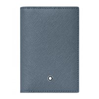 Porta biglietti da visita Montblanc Uomo Sartorial in Pelle 124186 - 124186